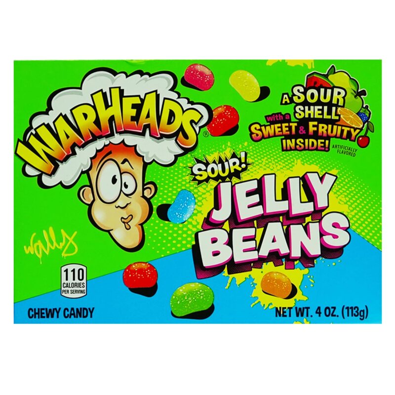 Warheads Jelly Beans Sweet Vibez