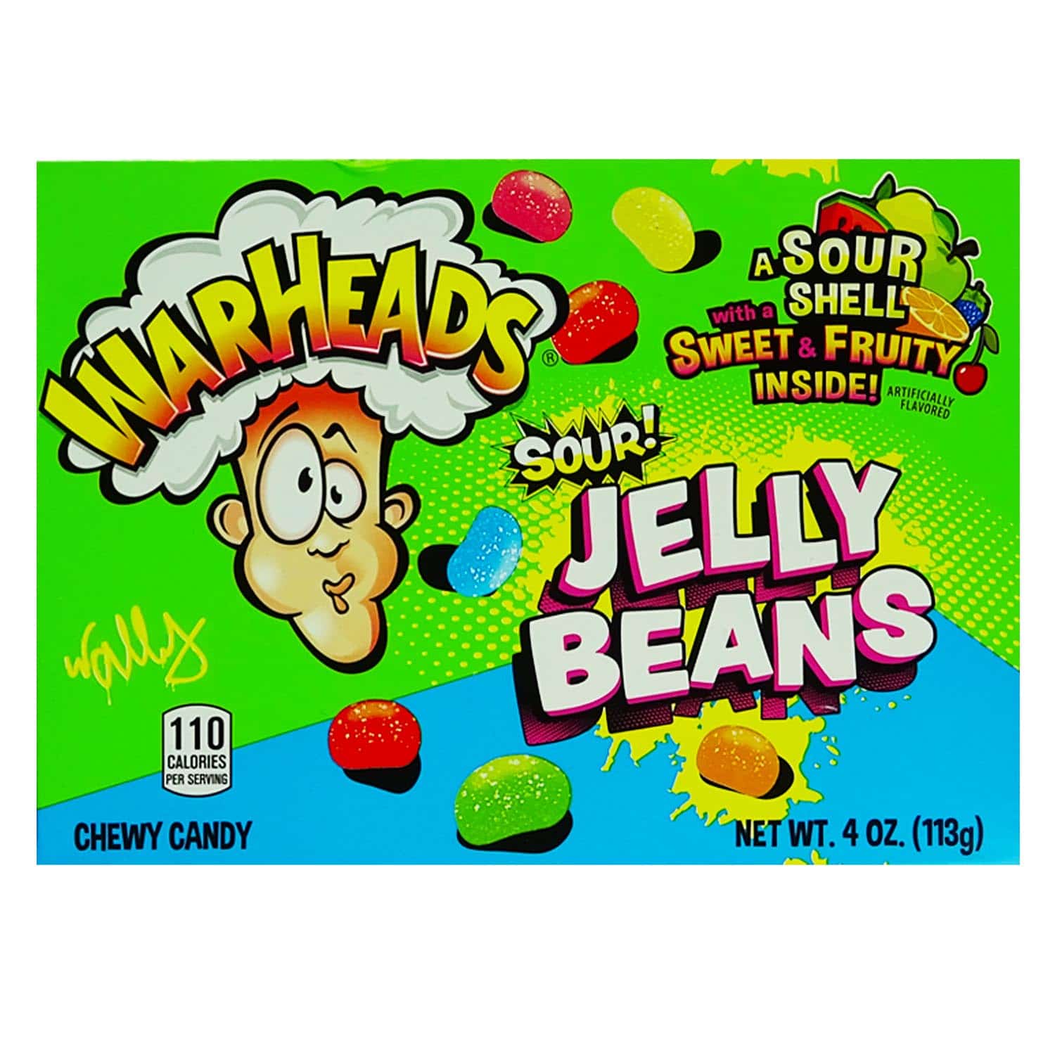 Warheads Jelly Beans Sweet Vibez