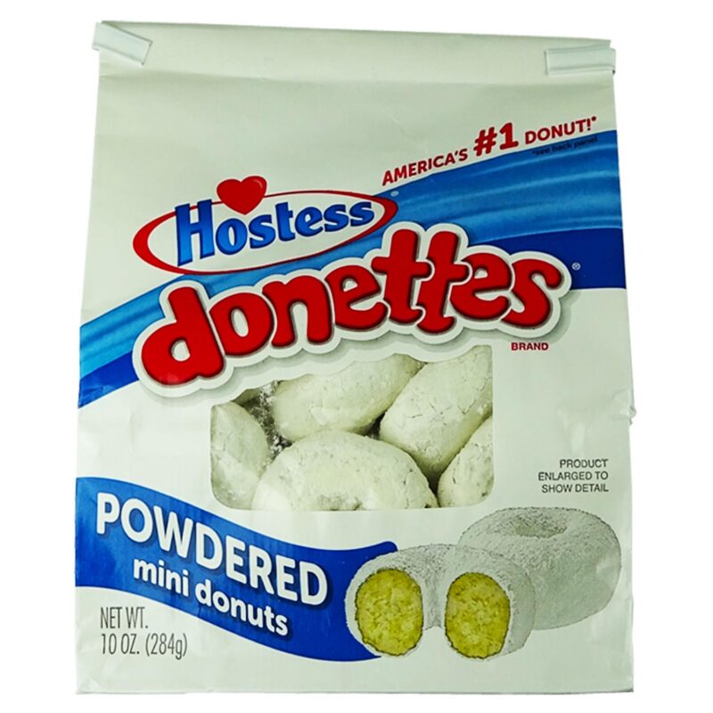 Hostess Donettes Powdered mini Donuts