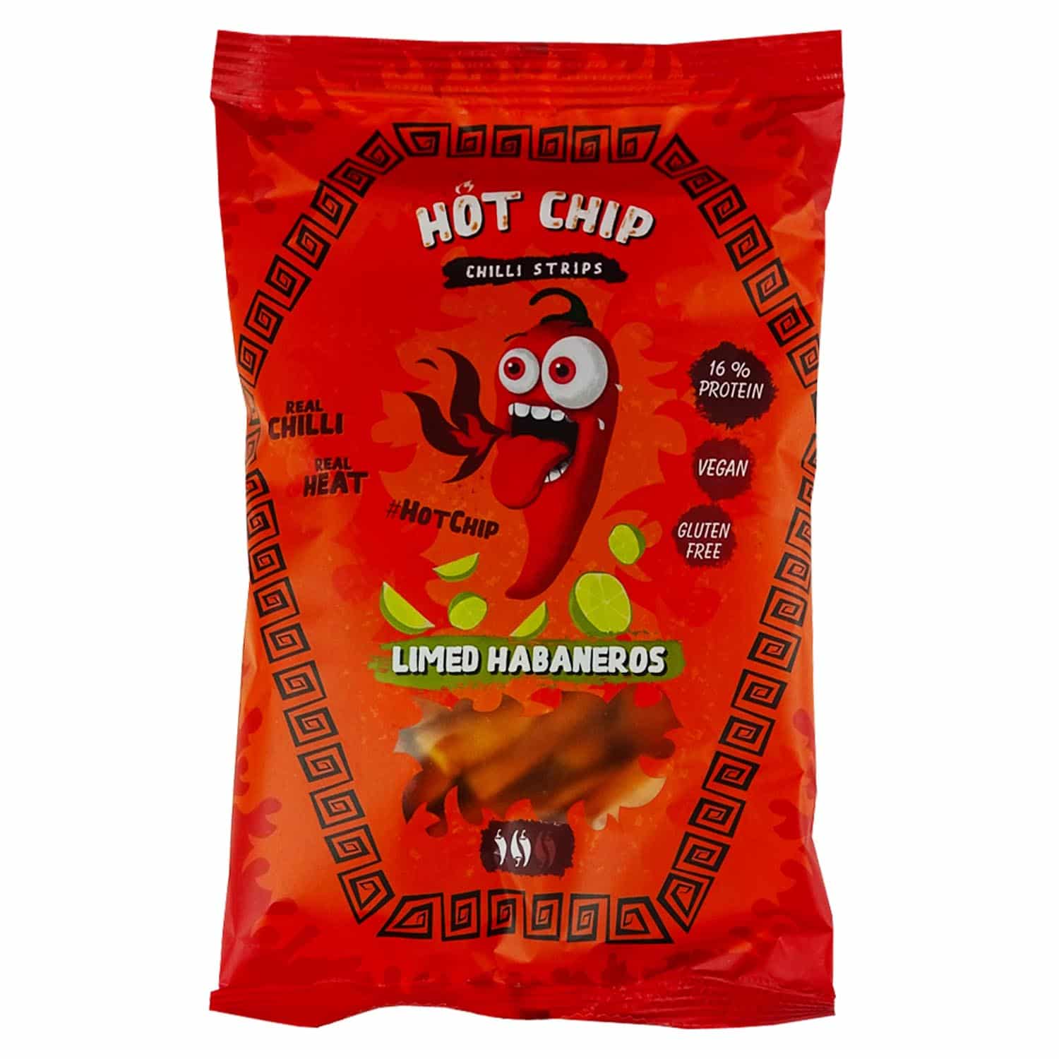 Hot Chip Chilli Strips Limed Habaneros (MHD erreicht) Sweet Vibez