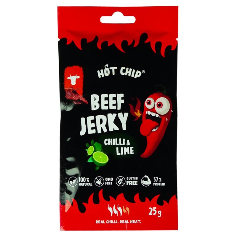 Hot Chip Beef Jerky Chilli&Lime
