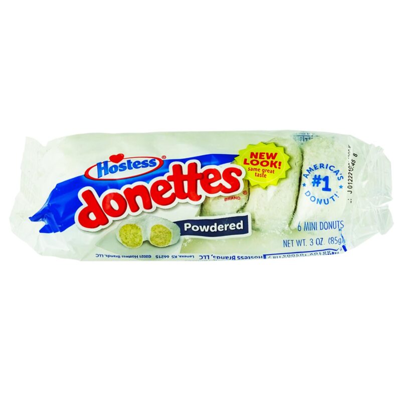 Hostess Donettes Powdered mini Donuts