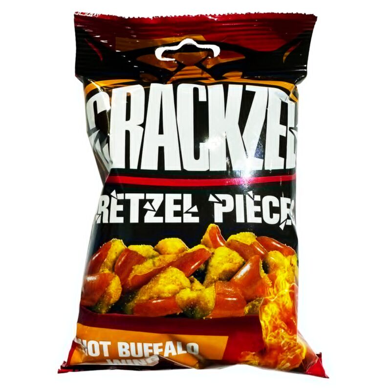 Crackzel Pretzel Pieces Hot Buffalo