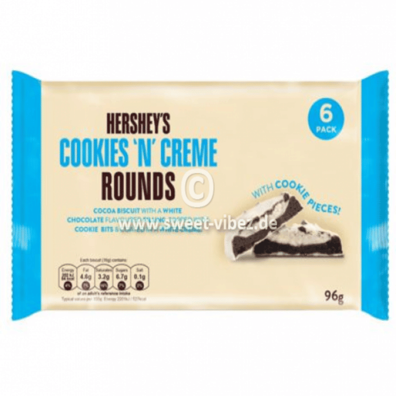 Hershey’s Cookie N Creme Rounds