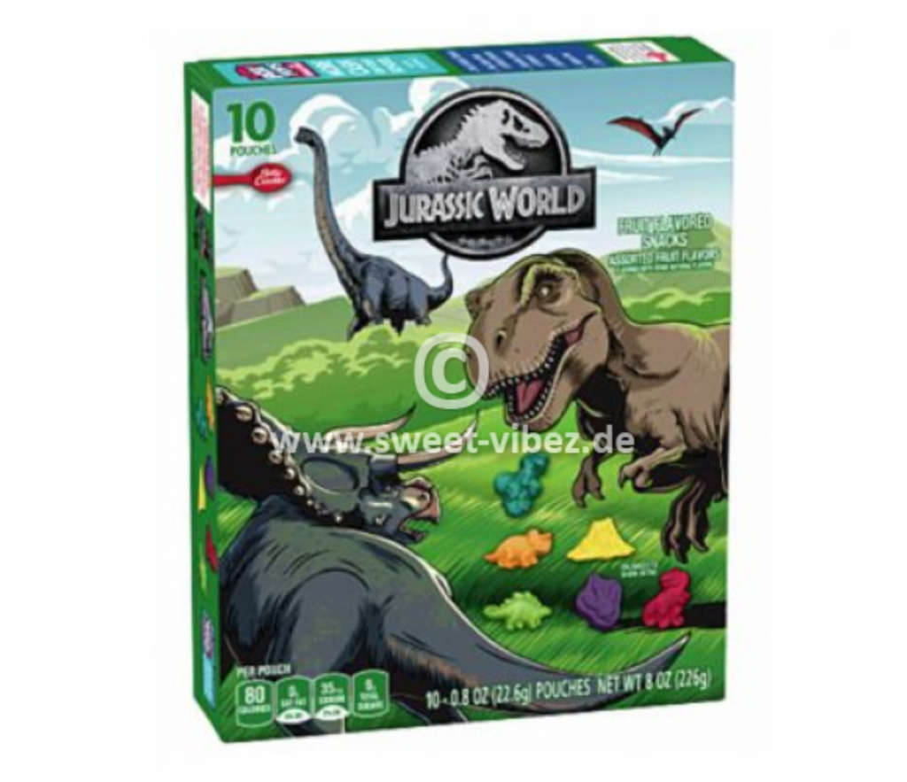 Jurassic World Fruit Snack Sweet Vibez