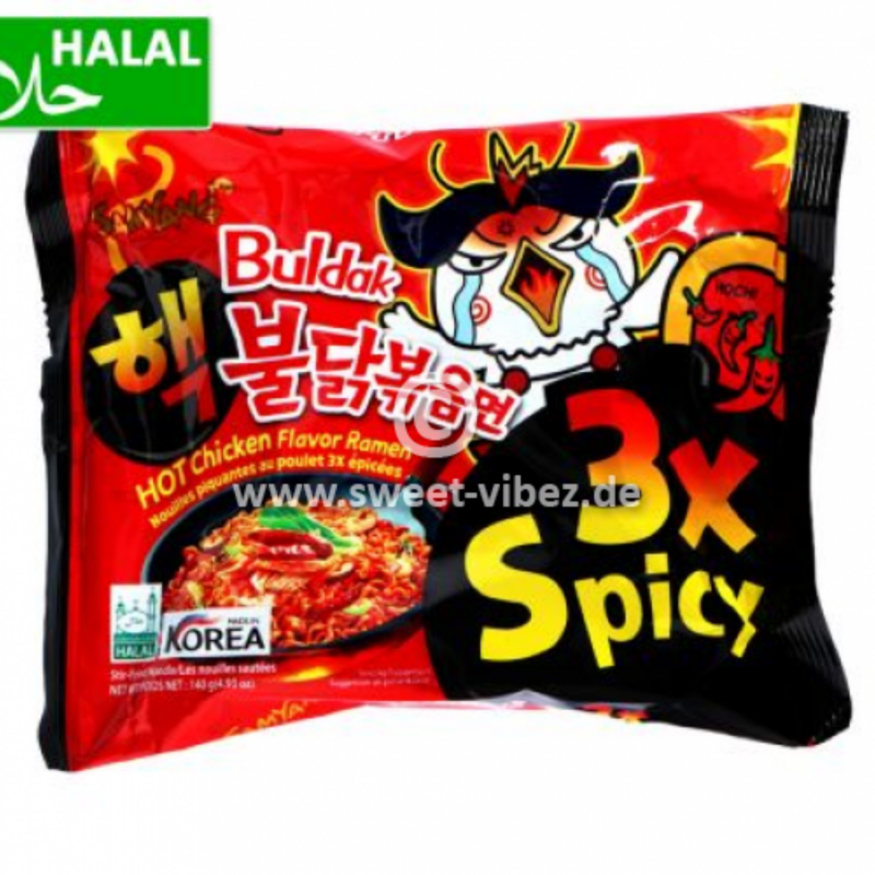 KR Noodle 3x Spicy Hot Chicken